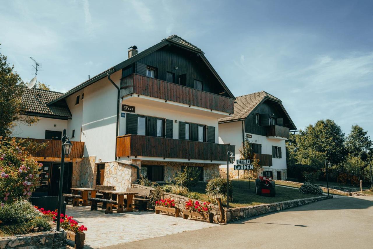 Etno Garden Apartments Plitvica selo Luaran gambar